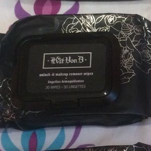 KVD makeup remover wipes 1 pack
